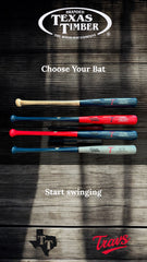 Texas Travelers Game Bats - Junior Series