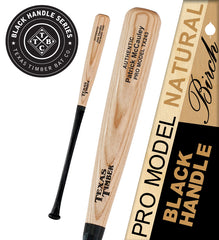 Pro Model Birch Natural - Black Handle Series